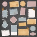 Different paper objects