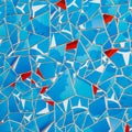 Different patterns and collors of tile wall background Royalty Free Stock Photo