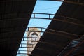 Different point of view of Historical Old Clock Tower called `BÃÂ¼yÃÂ¼ksaat` in the city of Adana in Turkey country