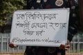 Bangladesh: Teachers, students, classmate demanded justice for Elma killing Royalty Free Stock Photo
