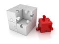Different Puzzle Piece