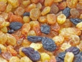 Different raisins Royalty Free Stock Photo