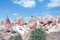 Different rock formations in Devrent Valley, Cappadocia, Turkey