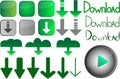Different set of elements for Download icon.