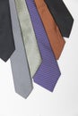 Different set of luxury ties