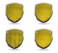 Different shields vol5 Royalty Free Stock Photo