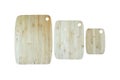 Different size wooden cutting boards
