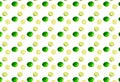 Different sliced lime slices, citrus fruits, vitamin C. Fruit pattern on a light background Royalty Free Stock Photo