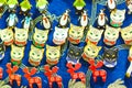 Different small keychains, cats