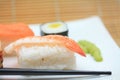 Different sorts of sushi Royalty Free Stock Photo