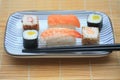 Different sorts of sushi Royalty Free Stock Photo