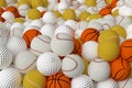 Different Sports Balls