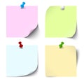 different sticky notes