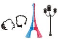 Different symbols of France