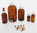 Different tablets, medicine Royalty Free Stock Photo