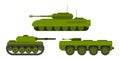 different tanks selection vehicles for the army