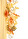 Different tipe of pasta