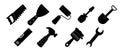 Different tools icon illustration set1