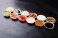 Different type of sauces Royalty Free Stock Photo