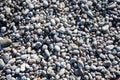 Different types of beach stones Royalty Free Stock Photo