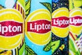 Different types of cold Lipton tea