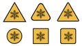 6 different types of frost warning signs