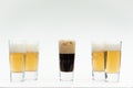 Different types of beer symbolize diversity