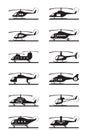 Different types of helicopters