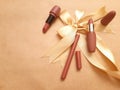 Different types of lipstick Royalty Free Stock Photo
