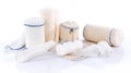 Different types of medical bandages