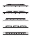 Different types of passenger trains