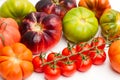 Different types of tomatoes Royalty Free Stock Photo