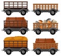 Different types of wagons