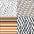 4 different vector patterns in the same package_f Royalty Free Stock Photo
