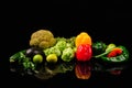 different vegetables