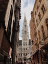 A different view of Brussels Town Hall