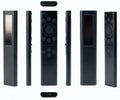 Different view of modern tv remote control Royalty Free Stock Photo