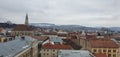 Different view over Cluj Napoca city Royalty Free Stock Photo