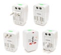 Different views of universal adapter Royalty Free Stock Photo