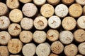 Different wine corks texture Royalty Free Stock Photo