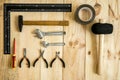 Different working and repair tools Royalty Free Stock Photo