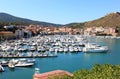 Different yachts in the harbour of Porto Ercole, Italy Royalty Free Stock Photo