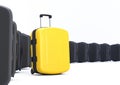 Different Yellow Suitcase