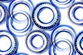 Differential bearings used auto parts abstract