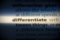 Differentiate