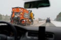 Snow Plows clear the track