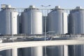 Digester building Royalty Free Stock Photo