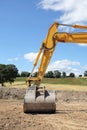 Digger Bucket Royalty Free Stock Photo