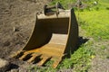 Digger bucket Royalty Free Stock Photo