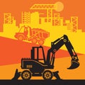 Digger, Construction power machinery